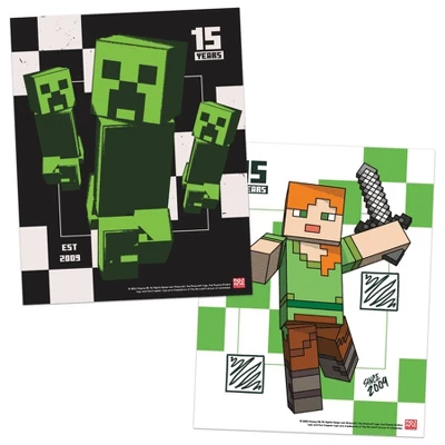Trends International Inc. 2023-24 Wall Calendar 12.62"x12.37" Minecraft - 15th Anniversary Collector's Edition 6 Trends International Inc. 2023-24 Wall Calendar 12.62"x12.37" Minecraft - 15th Anniversary Collector's Edition - Image 6