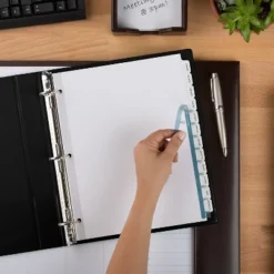 Avery Print & Apply Clear Label Dividers W/White Tabs 12-Tab Letter 5 Sets 11429 -Office Supplies Store GUEST 8cd02286 f8fa 44b8 88d2 23ba721da4da