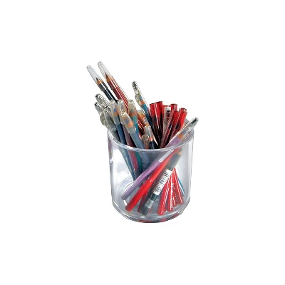 Azar Deluxe Pencil Holder Clear (556334) 2 Azar Deluxe Pencil Holder Clear (556334) - Image 2