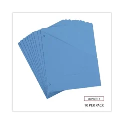 Universal Slash-Cut Pockets For Three-Ring Binders Jacket Letter 11 Pt. Blue 10/Pack 61681 -Office Supplies Store GUEST 8ef6e131 1910 4648 a771 6e65ff3df8cd