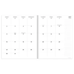 TF Publishing 2023-24 Academic Planner Monthly 9"x11" Field Of Goldenrod