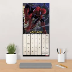 Trends International Inc. 2023-24 Wall Calendar 12"x12" Bilingual English/French Marvel Spider-Man -Office Supplies Store GUEST 921457dd 7658 46be b877 6b038705fbf7