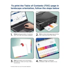 Avery Ready Index Customizable Table Of Contents Asst Dividers 10-Tab Ltr 6 Sets 11188 -Office Supplies Store GUEST 94c7a492 1c7b 46d0 bfb7 35b8f9136309