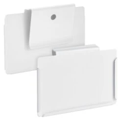 Talented Kitchen 8 Pack Metal Basket Labels Clip On Holders W/ 70 Household Labels For Storage Bins, Bin Clips Labels Tags For Organizing Home, White -Office Supplies Store GUEST 974a5eef 3d30 4140 9886 a98ce36e68f2