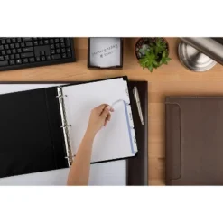 Avery Print & Apply Clear Label Dividers W/White Tabs 3-Tab Letter 5 Sets 11435 -Office Supplies Store GUEST 975ce029 9af7 4535 8d72 3ff6066dc80d