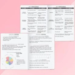 Undated Planner PRO Daily 8.5"x11" Rose Gold - Clever Fox -Office Supplies Store GUEST 9769bd04 0a0a 46a0 8999 8d69366b4b2e