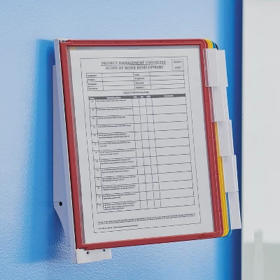 Durable Sherpa Wall-Mount Reference System 10 Panels 10 X 4 X 13 1/2 554100 3 Durable Sherpa Wall-Mount Reference System 10 Panels 10 X 4 X 13 1/2 554100 - Image 3