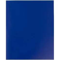 JAM 6pk POP 2 Pocket School Presentation Plastic Folders Blue -Office Supplies Store GUEST 99f90d2e 693e 47e0 86e2 3a8b6c46d555