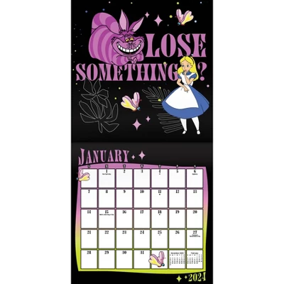 Trends International Inc. 2023-24 Wall Calendar 12"x12" Disney Alice In Wonderland 1 Trends International Inc. 2023-24 Wall Calendar 12"x12" Disney Alice In Wonderland