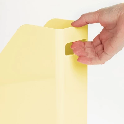 MDesign Plastic File Folder Bin, Office Desktop Organizer, 2 Pack 4 MDesign Plastic File Folder Bin, Office Desktop Organizer, 2 Pack - Image 4