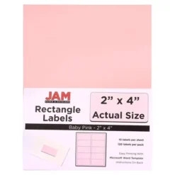 JAM Paper Mailing Labels 2" X 4" 120ct -Office Supplies Store GUEST 9eb9ae5a d412 4714 9598 7f9eb69762f8