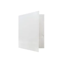 JAM Paper Laminated Glossy 2 Pocket Presentation Folders White 100/Box 385GWHB -Office Supplies Store GUEST a01c6791 a720 41d4 b3ae 400422c96dcb
