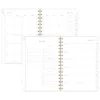 Sugar Paper Essentials 2024 Planner 8.5"x6.5" Weekly/Monthly Frosted Pink