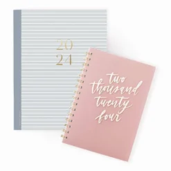 Sugar Paper Essentials 2024 Planner 8.5"x6.5" Weekly/Monthly Frosted Pink -Office Supplies Store GUEST a2aa0ae3 bc29 4f75 9f6d b1c155c30073
