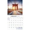 TF Publishing 2024 Wall Calendar 12"x12" NYC