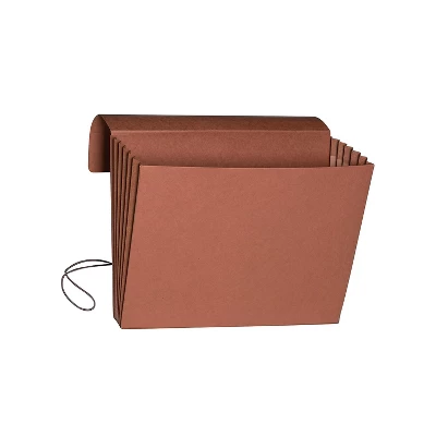 Smead 5 1/4" Accordion Expansion Wallet Legal 15 X 10 Redrope 10/Box 71111 1 Smead 5 1/4" Accordion Expansion Wallet Legal 15 X 10 Redrope 10/Box 71111