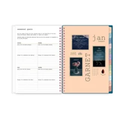 WAAV 2024 Planner With Notes Pages Weekly/Monthly 5.875"x8.625" Frosted Cover Judith -Office Supplies Store GUEST a4babf9f e304 4004 a615 7682103fa654