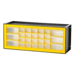 IRIS Drawer Parts Cabinet Black/Yellow -Office Supplies Store GUEST a685cbcf 12c4 481f a696 43b716d37304