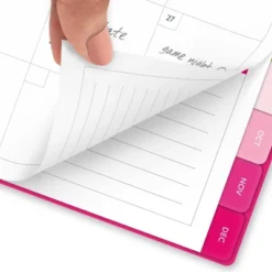 Emily Ley 2024 Planner 8.875"x7.875" Weekly/Monthly Solid Pink -Office Supplies Store GUEST aa503e57 d7bc 4d91 95e2 9236230afbe9