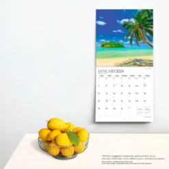 Plato 2023-2024 Wall Calendar 12"x12" Tropical Islands -Office Supplies Store GUEST aa5c2199 359a 4dec b536 a62b3ad76f35