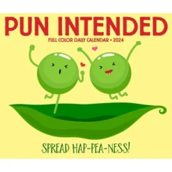 Willow Creek Press 2024 Daily Desk Calendar 5.2"x6.2" Pun Intended -Office Supplies Store GUEST aa9d16e8 0a26 4906 a51c 670e20abd2ea