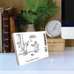 Willow Creek Press 2024 Daily Desk Calendar 5.2"x6.2" Cat Cartoon-A-Day By Jonny Hawkins -Office Supplies Store GUEST ac6e3d10 a3b0 4dd1 82a9 88a6f4f85a62