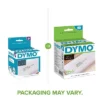 DYMO LabelWriter Address Labels 1 1/8 X 3 1/2 White 350 Labels/Roll 2 Rolls/Pack 30252