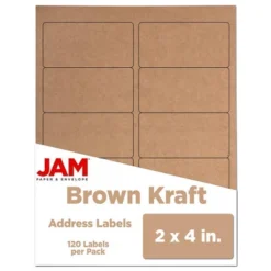 JAM Paper Mailing Labels 2" X 4" 120ct -Office Supplies Store GUEST ad405a41 b8cf 4f05 9ea5 ecbb90690cdc