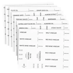 Talented Kitchen 132 Preprinted Minimalist Oil Labels For Bottles, Condiments Labels, Oils And Vinegars Dispenser Stickers, Pantry Labels For Bottles -Office Supplies Store GUEST af96a8b7 e72a 4ddd 89da cefdec2b88cd