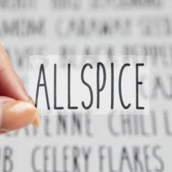 Talented Kitchen 145 Spice Labels Stickers, Clear Spice Jar Labels Preprinted For Seasoning Herbs Kitchen Spice Rack Organization, Water Resistant -Office Supplies Store GUEST b021eee8 eaed 4508 bc74 c135197fb2ee