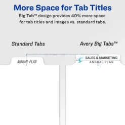 Avery Print & Apply Clear Label Dividers W/White Tabs 5-Tab Letter 5 Sets 11492 -Office Supplies Store GUEST b0a4d82d 127c 41cf bb65 b69473908735