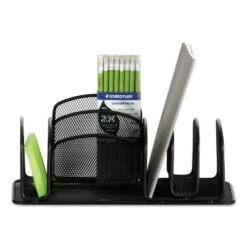 Safco Deluxe Organizer Six Compartments Steel 12 1/2 X 5 1/4 X 5 1/4 3251BL -Office Supplies Store GUEST b0eded23 44f8 4250 8616 d809c664e33d