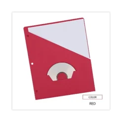 Universal Slash-Cut Pockets For Three-Ring Binders Jacket Letter 11 Pt. Red 10/Pack 61683 -Office Supplies Store GUEST b24b692f 3617 4ef4 94e2 5889399168c9