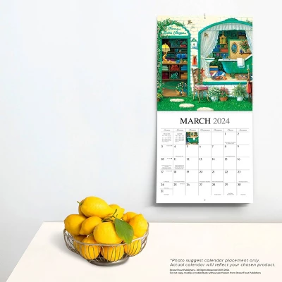 Browntrout 2024 Wall Calendar 12"x12" Home Sweet Home 3 Browntrout 2024 Wall Calendar 12"x12" Home Sweet Home - Image 3