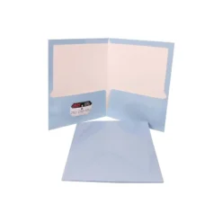 JAM Paper Laminated Two-Pocket Glossy Presentation Folders Baby Blue 31225346D -Office Supplies Store GUEST b677add6 2571 4757 9330 47e19c662780
