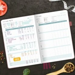 Undated Planner Food Journal 5.5"x8" Rose Gold - Clever Fox -Office Supplies Store GUEST b6d40e6c ea08 4615 9d30 1b11c61ebcad