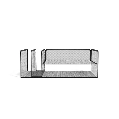 MyOfficeInnovations 4 Compartment Wire Mesh Horizontal File Organize 24402476 2 MyOfficeInnovations 4 Compartment Wire Mesh Horizontal File Organize 24402476 - Image 2