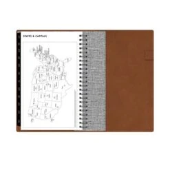 ASMBLD 2024 Refillable Planner 5"x8" Weekly/Monthly Faux Leather Tan -Office Supplies Store GUEST b7868aa7 4ce7 4163 a7a8 a225c7aa9cb3