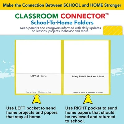 C-Line Classroom Connector School-To-Home Folders 3 C-Line Classroom Connector School-To-Home Folders - Image 3