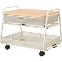 Safco Machine Stand Under-Desk Mobile 21"x16"x17-1/2" White 5208WH