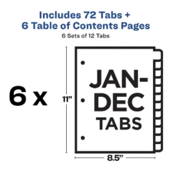 Avery Pre-Printed Monthly Dividers Customizable Table 11830 11 Avery Pre-Printed Monthly Dividers Customizable Table 11830 -Office Supplies Store GUEST c39d0ba9 13a6 4701 aff4 b7740d830b88
