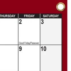 SwiftGlimpse 2024 Yearly Wall Calendar & Planner 48"x32" Burgundy -Office Supplies Store GUEST c4be238c aae7 4c53 844d d4c4bcff7612 1