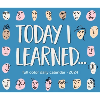 Willow Creek Press 2024 Daily Desk Calendar 5.2"x6.2" Today I Learned 4 Willow Creek Press 2024 Daily Desk Calendar 5.2"x6.2" Today I Learned - Image 4
