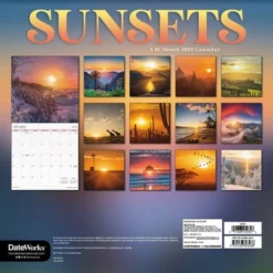Trends International Inc. 2023-24 Wall Calendar 12"x12" Sunsets -Office Supplies Store GUEST c83546af 8dc3 4de7 83b0 fe211aa68567