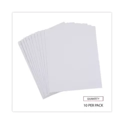 Universal Slash-Cut Pockets For Three-Ring Binders Jacket Letter 11 Pt. White 10/Pack 61687 -Office Supplies Store GUEST c904ee00 4474 48d1 8050 a6890e5bcca7