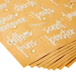 Talented Kitchen 141 Laundry Room Labels For Jars - Preprinted White Script Stickers For Closet, Bathroom Organization (Water Resistant) -Office Supplies Store GUEST c92c01fa 7f11 48cc ad52 c1656a510673