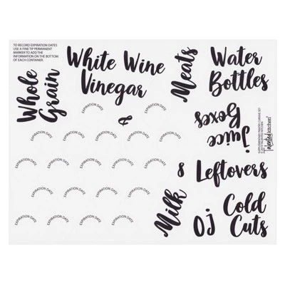 Talented Kitchen 155 Pack Kitchen Pantry Labels For Food Container Organization, Fridge Storage Labels Sticker For Jar And Canisters 7 Talented Kitchen 155 Pack Kitchen Pantry Labels For Food Container Organization, Fridge Storage Labels Sticker For Jar And Canisters - Image 7