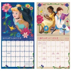 Trends International Inc. 2023-24 Wall Calendar 12"x12" Bilingual English/French Disney Princess -Office Supplies Store GUEST ce0fa441 31c7 4495 b006 cb3a1f577bde