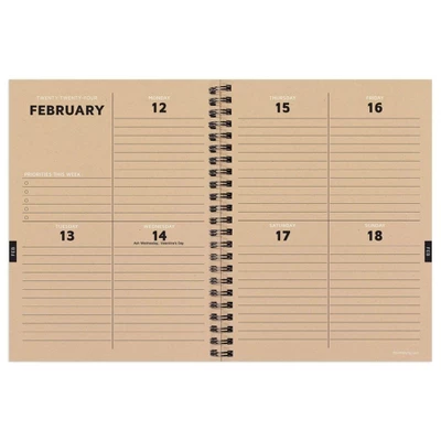 TF Publishing 2024 Weekly/Monthly Planner 8"x6.5" Blue 2 TF Publishing 2024 Weekly/Monthly Planner 8"x6.5" Blue - Image 2