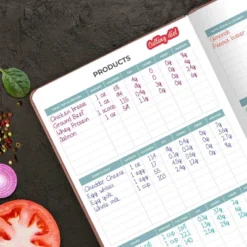 Undated Planner Food Journal 5.5"x8" Rose Gold - Clever Fox -Office Supplies Store GUEST d192bde9 b842 4326 95a1 29eccf341552